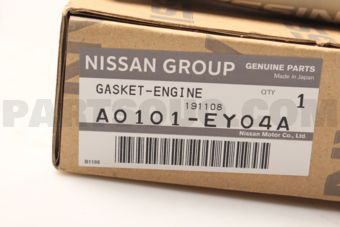 Nissan A0101EY04A GASKET KIT-ENGINE REPAIR