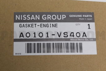 Nissan A0101VS40A GASKET KIT-ENGINE REPAIR