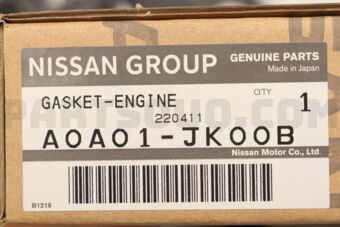 Nissan A0A01JK00B GASKET KIT-ENGINE REPAIR