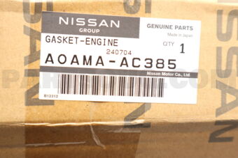 Nissan A0AMAAC385 GASKET KIT ENGINE REPAIR
