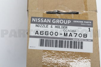 Nissan A6600MA70B NOZZLE & HOLDER