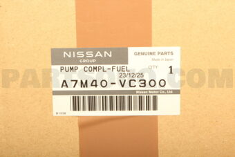 Nissan A7M40VC300 PUMP COMPL-FUEL