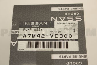 Nissan A7M42VC300 PUMP ASSY