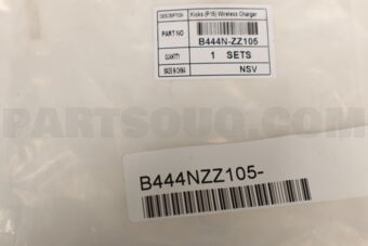 Nissan B444NZZ105 P15 KICKS WIRELESS CHARGER
