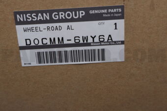 Nissan D0CMM6WY6A WHEEL-ROAD AL