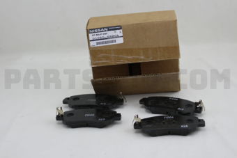 Nissan D10605RB0A PAD KIT DISC BRAKE,FRONT