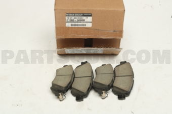 Nissan D10605RB0B PAD KIT DISC BRAKE,FRONT (AFS 18/06)