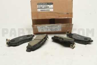 Nissan D10605RB0B PAD KIT DISC BRAKE,FRONT (AFS 18/06)