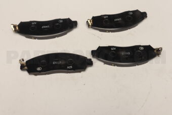 Nissan D10605TA0B PAD KIT DISC BRAKE, FRONT
