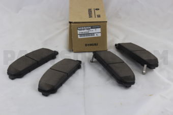 Nissan D10609FE0A PAD KIT-DISC BRAKE