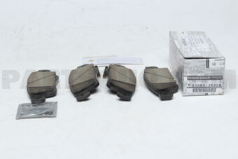 Nissan D1060JK00B PAD KIT-DISC BRAKE