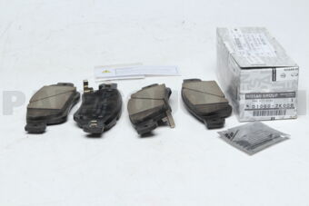 Nissan D1060JK00B PAD KIT-DISC BRAKE