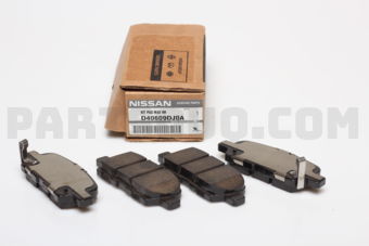 Nissan D40609DJ0A PAD KIT DISC BR