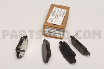 Nissan D40609HU0A PAD KIT DISC BR
