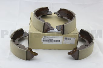 Nissan D4060EB36A SHOE SET-REAR B