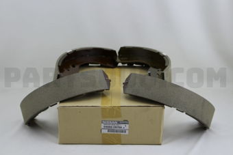 Nissan D4060EB70A SHOE SET-REAR BRAKE