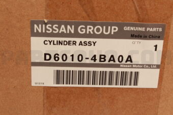 Nissan D60104BA0A CYLINDER ASSY