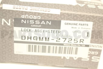Nissan DHGMM2725R LOCK SET-STEERING