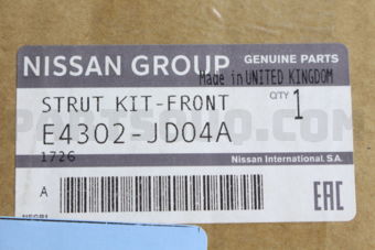 Nissan E4302JD04A STRUT KIT-FRONT SUSPENSION,RH