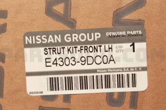 Nissan E43039DC0A STRUT KIT-FRONT SUSPENSION,LH