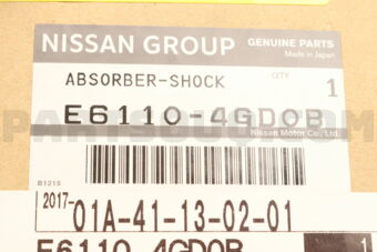 Nissan E61104GD0B ABSORBER SHOCK