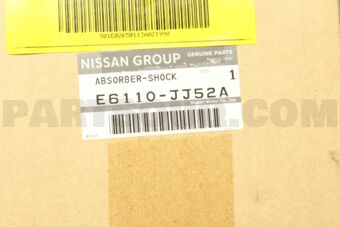 Nissan E6110JJ52A ABSORBER KIT-SHOCK,FRONT
