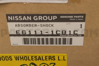 Nissan E61111CB1C SHOCK ABSORBER KIT,FRONT