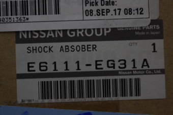 Nissan E6111EG31A ABSBR KIT-SHOCK
