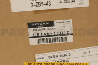 Nissan E61AM1CB1C ABSORBER SHOCK