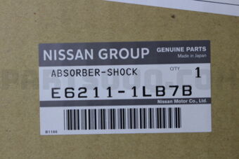 Nissan E62111LB7B SHOCK ABSORBER KIT-REAR,LH