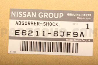 Nissan E62116JF9A ABSORBER SHOCK