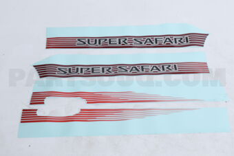 Nissan G88881A66A LABEL-BODY SIDE