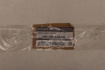 Nissan H01004JKAA DOOR ASSY FRONT