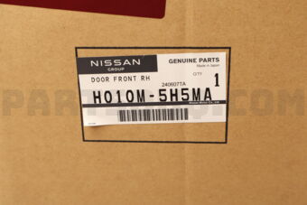 Nissan H010M5H5MA DOOR-FRONT RH