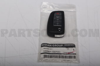 Nissan H05615EF0C KEY-BLANK,MASTR