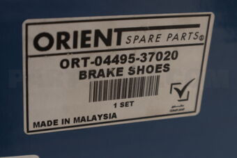 ORIENT SPARE PARTS ORT0449537020 BRAKE SHOE