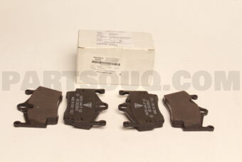 Porsche 98735293903 BRAKE PAD RER-BOXSTER