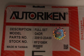 RIKEN 2091023A00 GASKET KIT-ENGINE OVERHAUL ELANTRA 1.6L