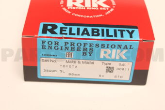 RIKEN 28006STD PISTON RING