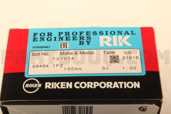 RIKEN 28484100 RING PISTON 100 1FZ-FE