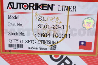 RIKEN SL0123311 CYLINDER LINER SL FF