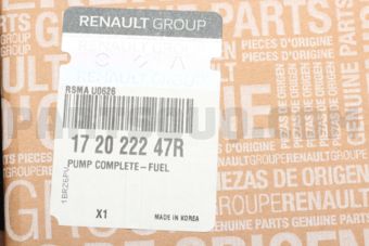 Renault 172022247R MODULE FUEL PUMP