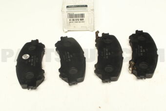 Renault 410601596R PAD KIT FRONT