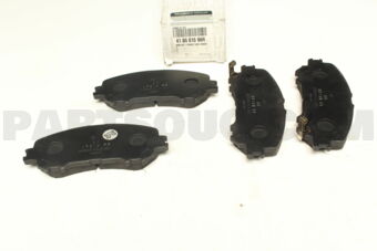 Renault 410601596R PAD KIT FRONT