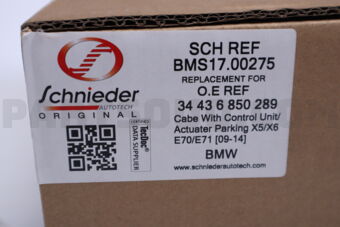 SCHNIEDER BMS1700275 PARKING BRAKE ACTUATOR WITH CONTROL UNIT X5/X6 E70/E71 [09-14]