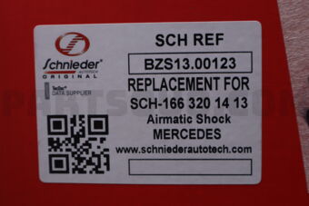 SCHNIEDER BZS1300123 AIRMATIC SHOCK W166 COMPLETE FR-RH WITH ADS [12-15]