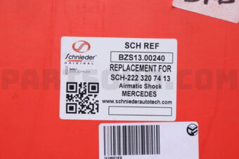 SCHNIEDER BZS1300240 AIRMATIC SHOCK ASSY RR-RH W222 S400/S500/S600