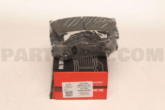 SCHNIEDER SBP013151 BRAKE PADS FR LAND CRUISER 4.5 D V8 (VDJ200) [08-UP]
