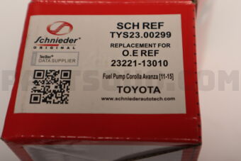 SCHNIEDER TYS2300299 FUEL PUMP COROLLA AVANZA [11-15]