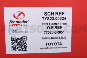 SCHNIEDER TYS2300324 FUEL FUMP ASSY RAV-4 [19-24]